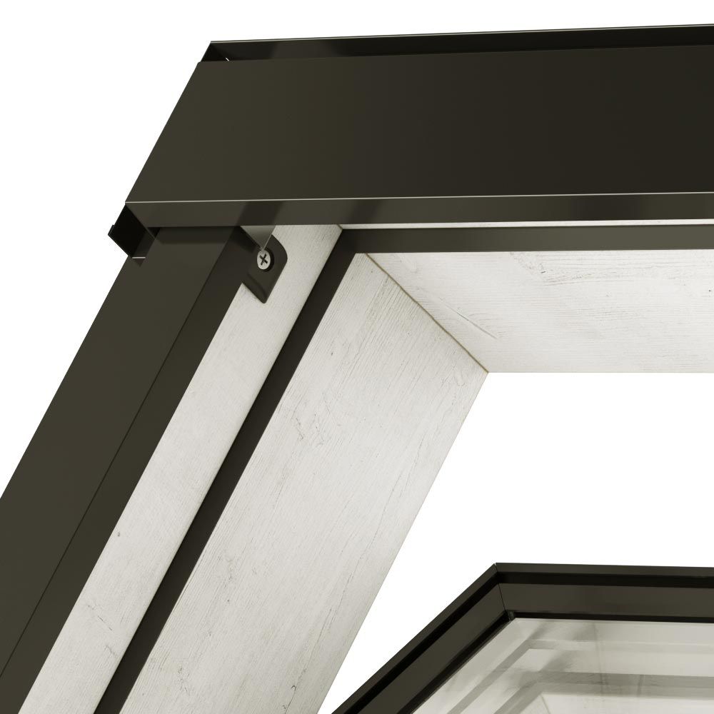 Окно мансардное Aticco 66x118, белое двухкамерное