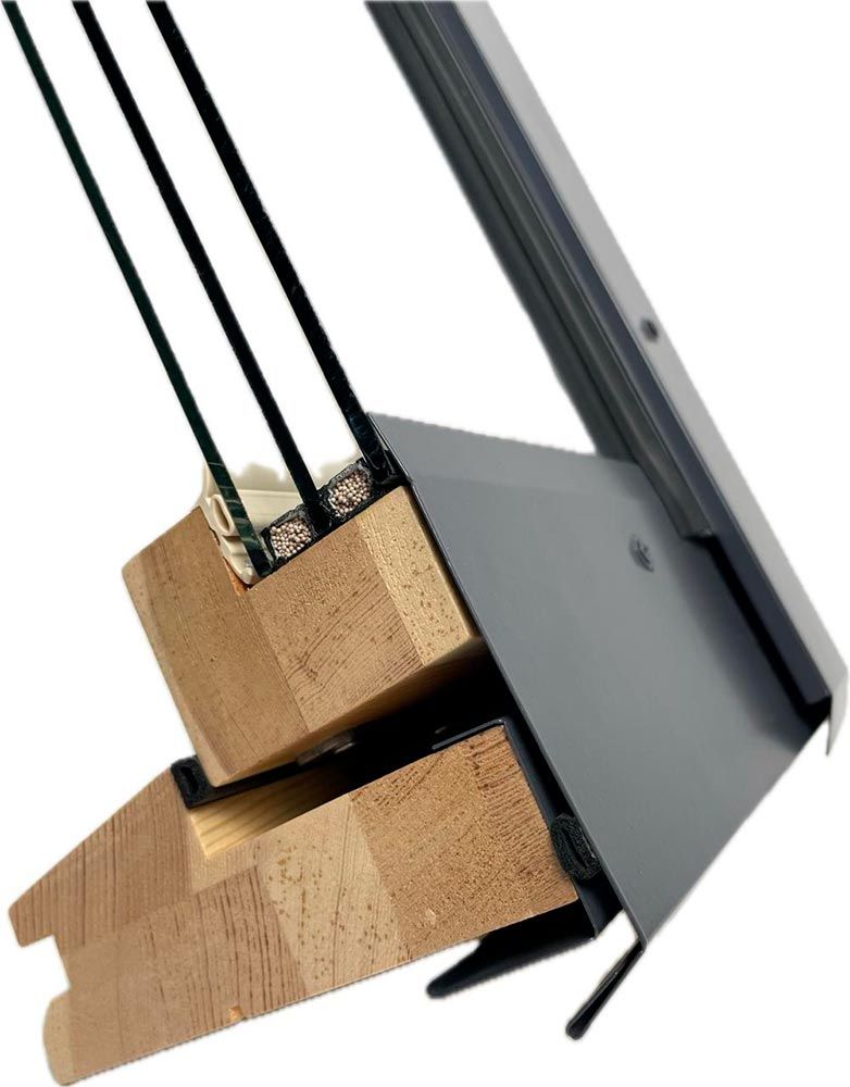 Мансардное окно WERSO (двухкамерное) 55x98