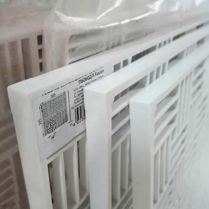 Потолочная вентиляционная решетка 595x595, П6060ДП fusion