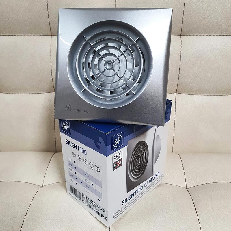 Вентилятор Silent 100 CZ Silver