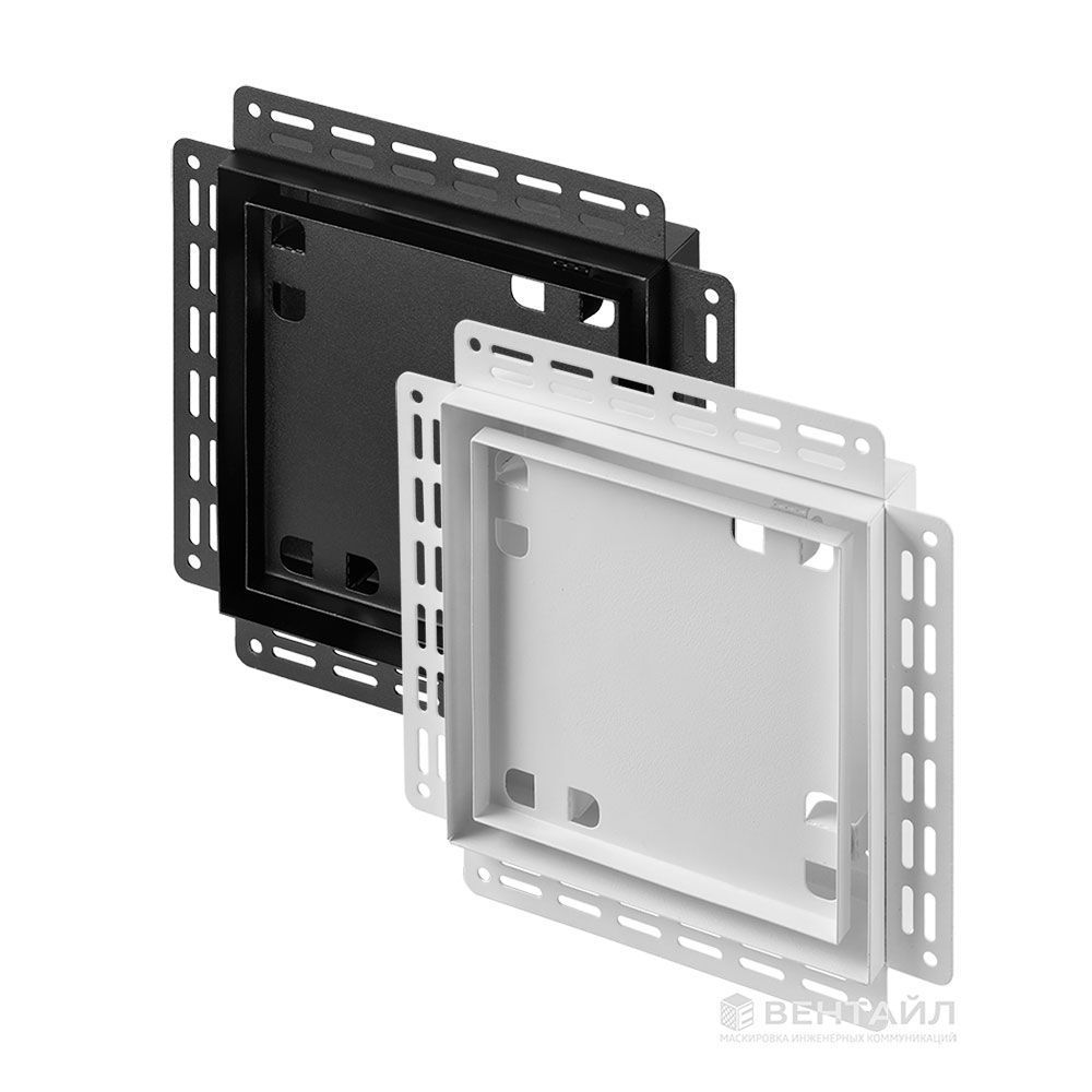 Решетка Вентайл Керамо-М 200x200 под плитку с маяком