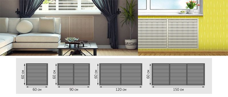 решетки радиаторные в интерьере