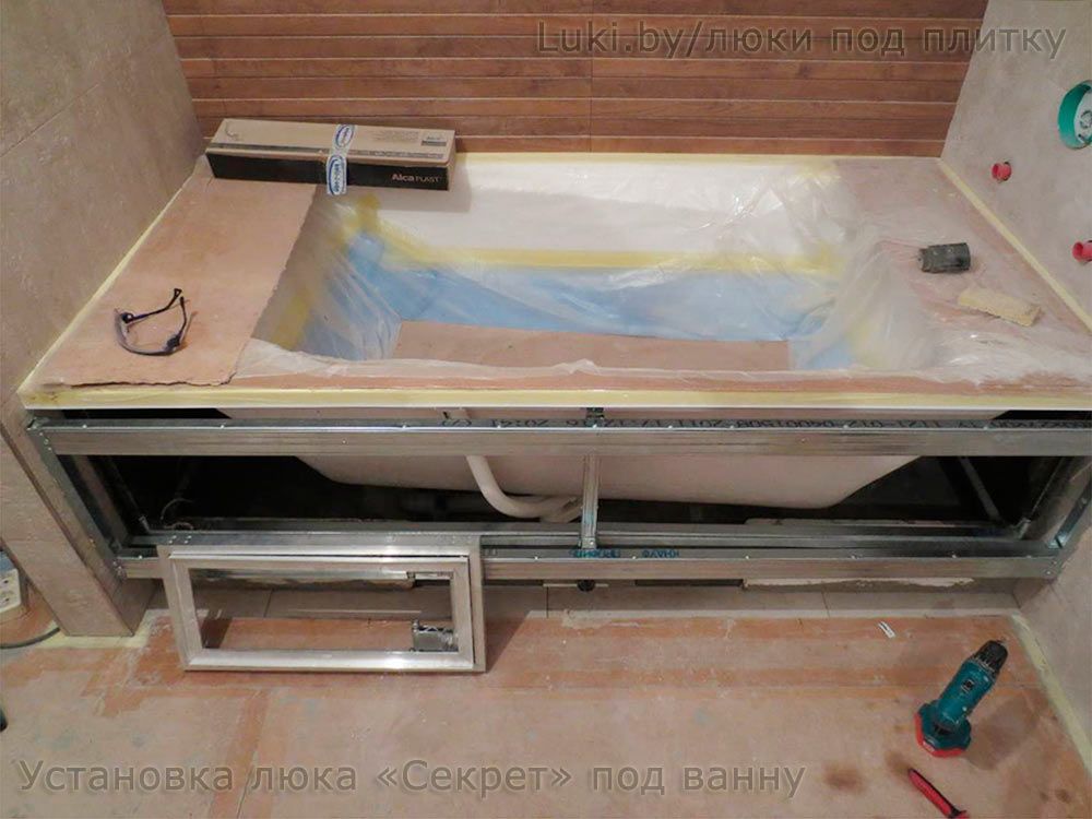 Установка люка Секрет 1