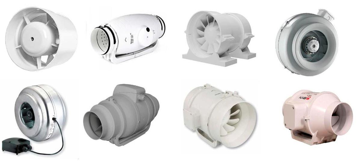 вентилятор канальный вытяжной 100 мм