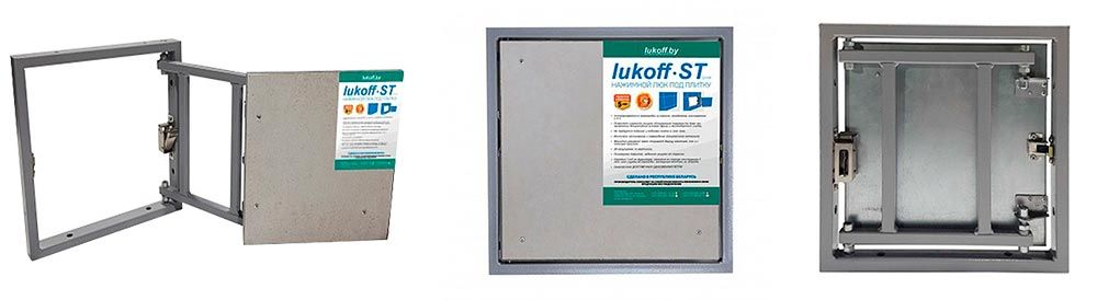 Люки под плитку Lukoff ST Люки под плитку Lukoff ST