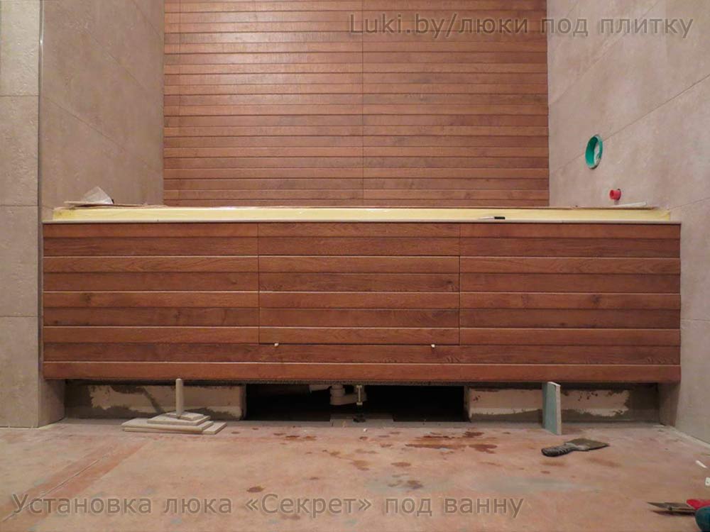 Установка люка Секрет 6