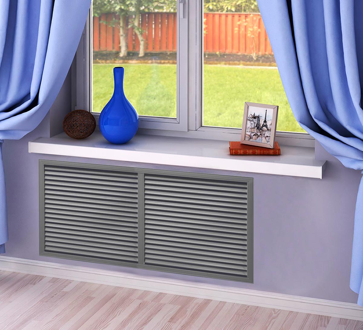 решетка радиаторная ПВХ