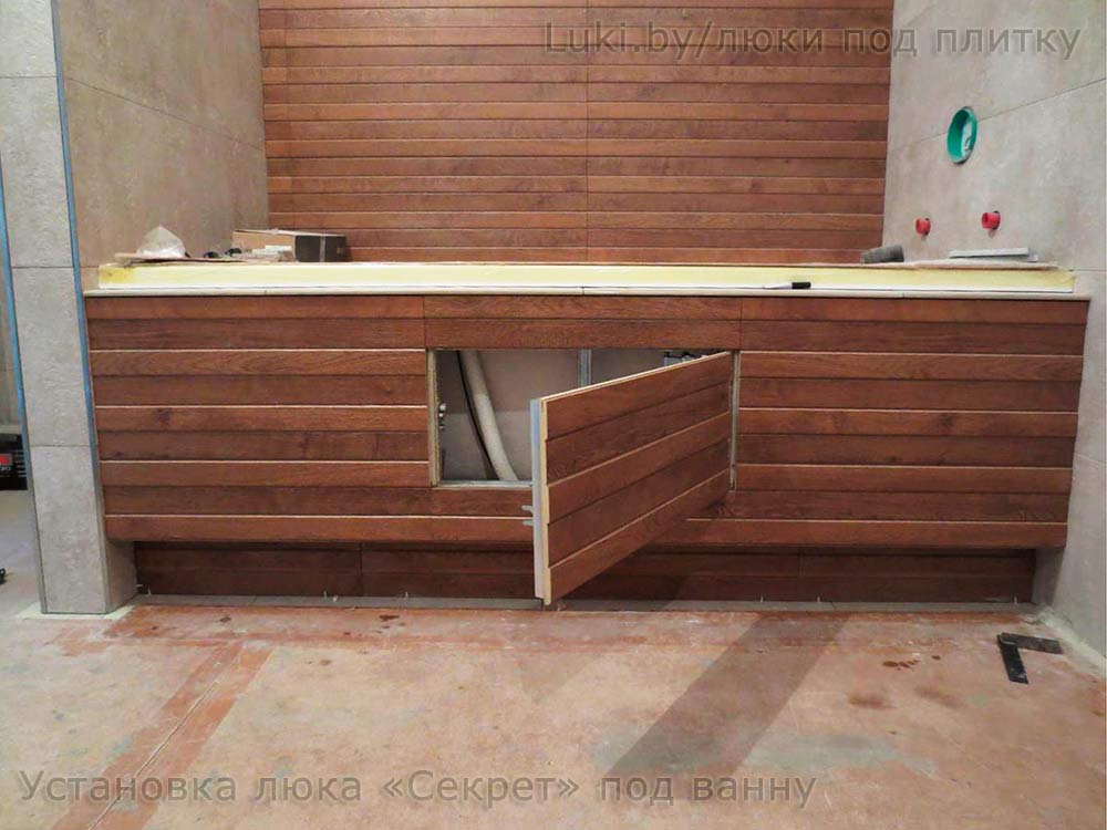 Установка люка Секрет 7