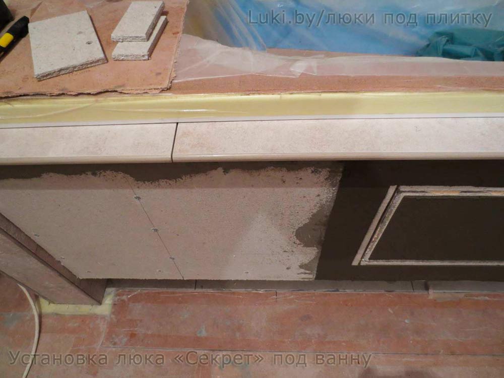 Установка люка Секрет 4